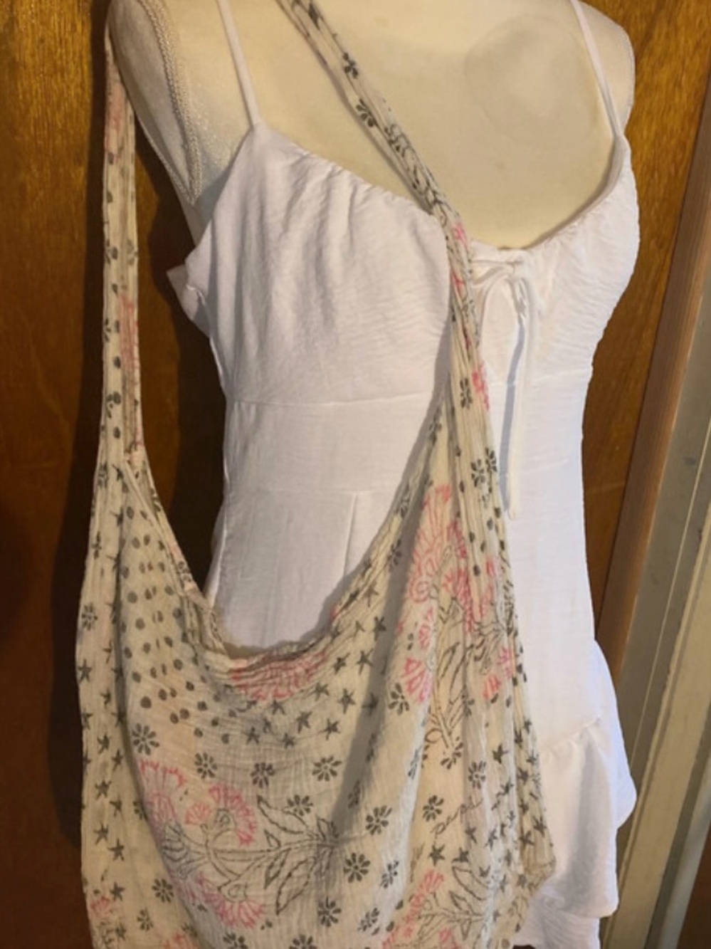 Free People Print Cloth Bag